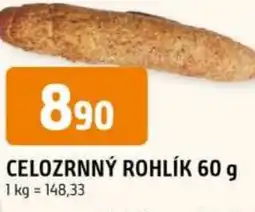 Trefa Celozrnný rohlík nabídka