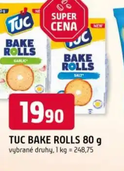 Trefa Tuc bake rolls nabídka