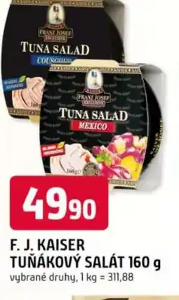 Trefa F. j. kaiser tuňákový salát nabídka