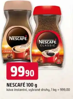 Trefa Nescafe nabídka