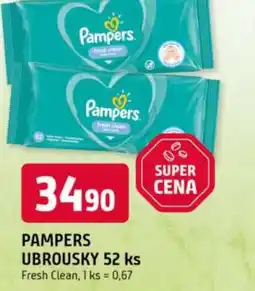 Trefa Pampers ubrousky nabídka