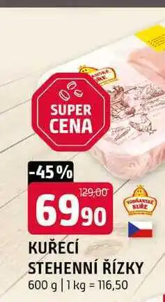 Terno Kuřecí stehenní řízky 600g nabídka