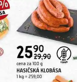Terno Hasičská klobása 100g nabídka