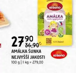 Terno Amálka šunka nejvyšší jakosti 100 g nabídka
