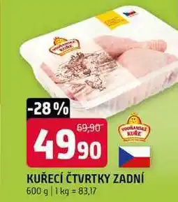 Terno Kuřecí zadní čtvrtky 600g nabídka