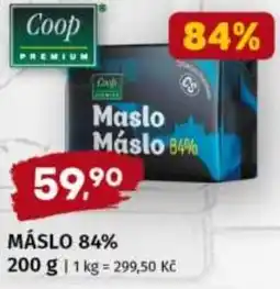 Trefa Coop Máslo 84% nabídka