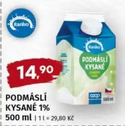 Trefa Ranko Podmáslí kysané 1% nabídka