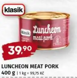 Trefa Klasik Luncheon meat pork nabídka