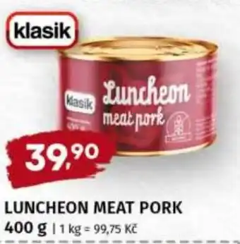 Trefa Klasik Luncheon meat pork nabídka