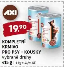 Trefa AXI Kompletní krmivo pro psy-kousky nabídka