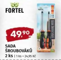 Trefa FORTEL Sada šroubováků nabídka