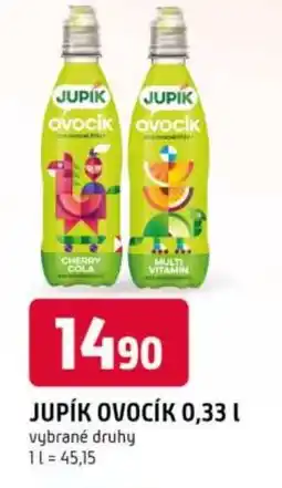 Trefa Jupík ovocík nabídka