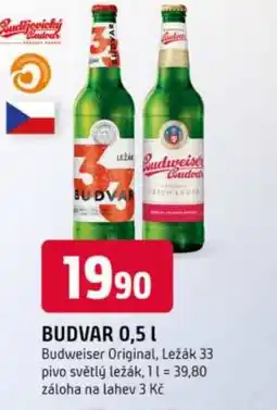 Trefa Budvar nabídka