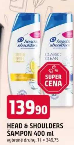 Trefa HEAD & SHOULDERS Šampon nabídka