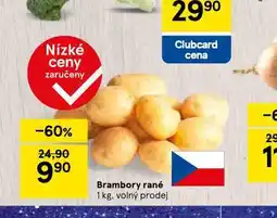Tesco Brambory rané nabídka