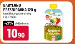 Trefa Babyland přesnídávka nabídka