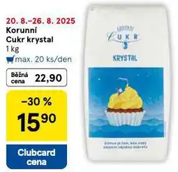 Tesco Cukr krystal nabídka