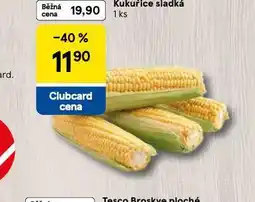 Tesco Kukuřice sladká nabídka