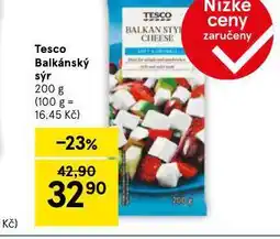 Tesco Balkánský sýr nabídka