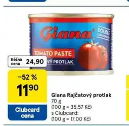 Tesco Giana rajčatový protlak nabídka