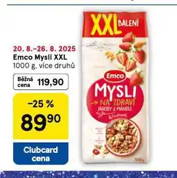 Tesco Emco mysli xxl nabídka