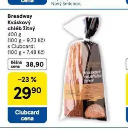 Tesco Breadway kváskový chléb žitný nabídka