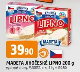 Trefa MADETA Jihočeské lipno nabídka