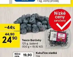 Tesco Borůvky nabídka