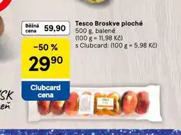 Tesco Broskve ploché nabídka