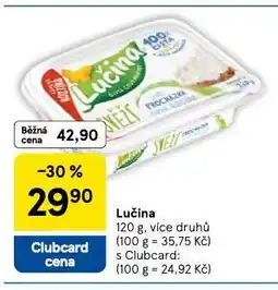 Tesco Lučina nabídka