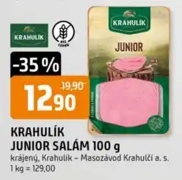 Trefa Krahulik Junior salám nabídka