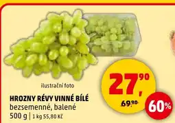 Penny Market Hrozny révy vinné bílé nabídka