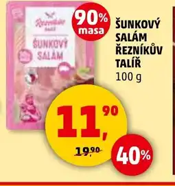 Penny Market Šunkový salám řezníkův talíř nabídka