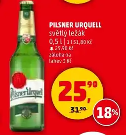 Penny Market Pilsner Urquell nabídka