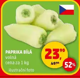 Penny Market Paprika bílá nabídka