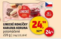 Penny Market Linecké rohlíčky Karlova koruna nabídka