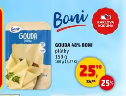 Penny Market Boni Gouda 48% nabídka