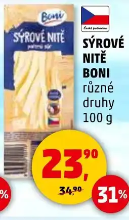 Penny Market Boni Sýrové nite nabídka