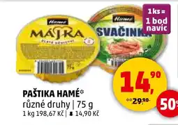Penny Market Paštika Hamé nabídka