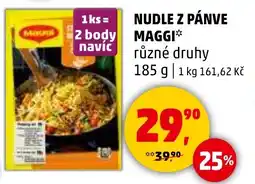Penny Market MAGGI Nudle z pánve nabídka