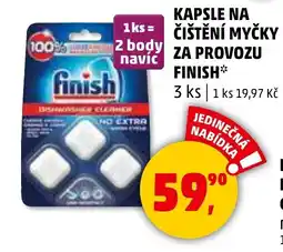 Penny Market Finish Kapsle na čištění myčky za provozu nabídka