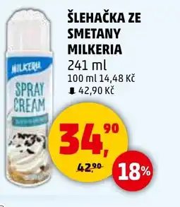 Penny Market MILKERIA Šlehačka ze smetany nabídka