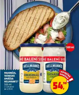 Penny Market HELLMANN'S Majonéza, tatarská omáčka nabídka