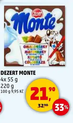 Penny Market ZOTT Dezert monte nabídka