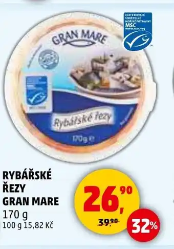 Penny Market GRAN MARE Rybářské rezy nabídka
