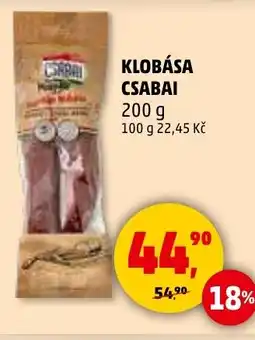 Penny Market Klobása csabai nabídka