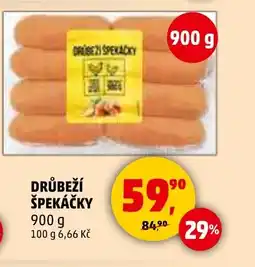 Penny Market Drůbeží špekáčky nabídka