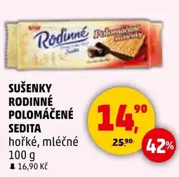 Penny Market Sedita Sušenky sušenky rodinné polomáčené nabídka
