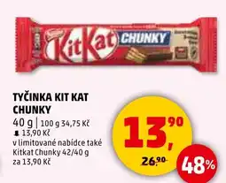 Penny Market Tyčinka Kit Kat chunky nabídka