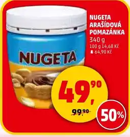 Penny Market Nugeta arašídová Pomazánka nabídka